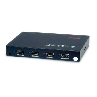 Video selektor/switch HDMI 4IN/1OUT QUAD Multi-Viewer