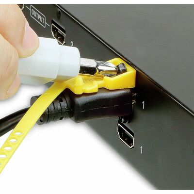 Zámok na HDMI kábel, LockPro, 10ks/balenie