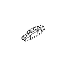 Konektor 8/8 RJ45 cat.6a, 10Gbit, na drôt, montáž bez klieští