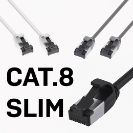 Novinka na sklade: InLine® Patch cable slim U/FTP Cat 8.1 TPE halogen-free