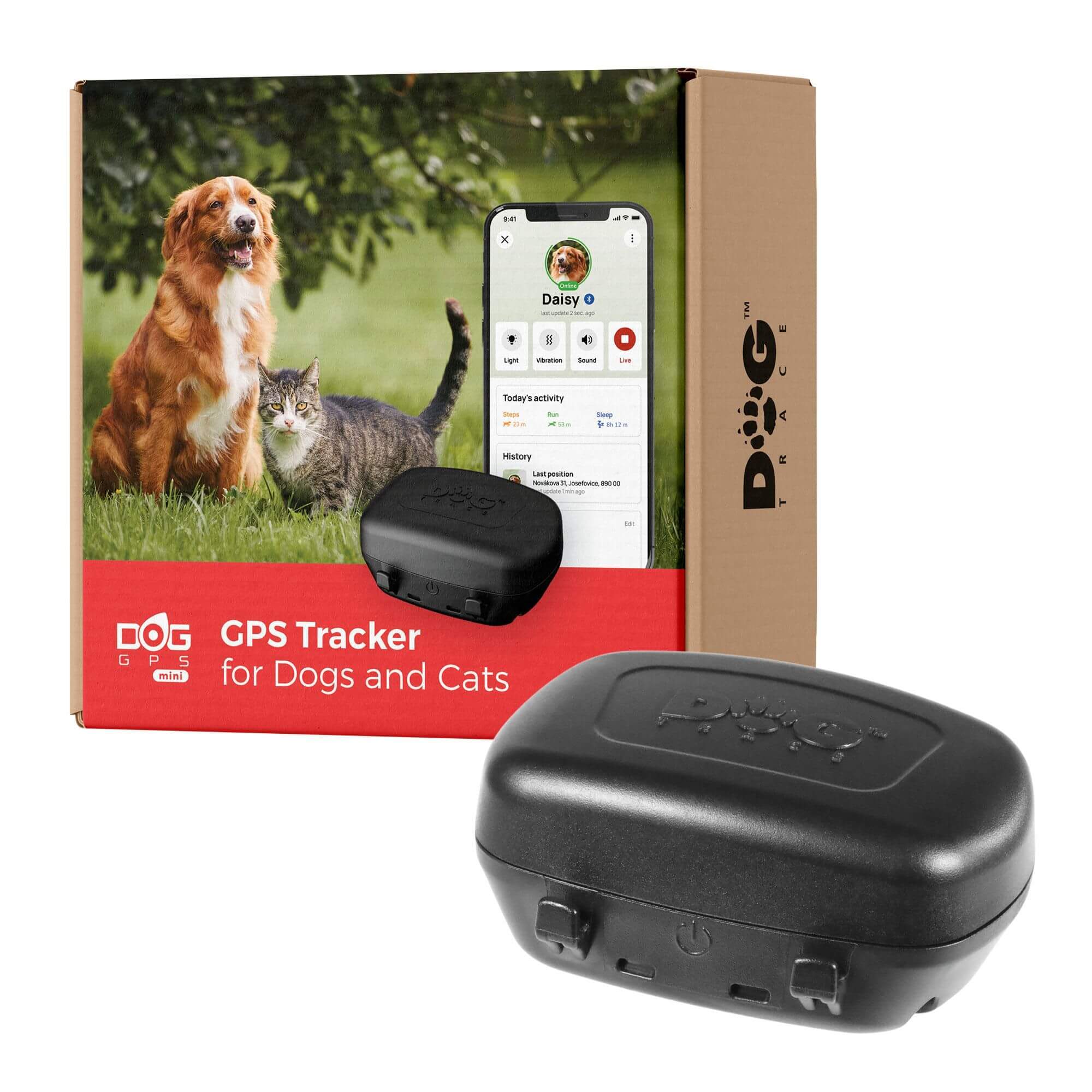 Vyhľadávacie zariadenie pre psov DOG GPS mini lokátor