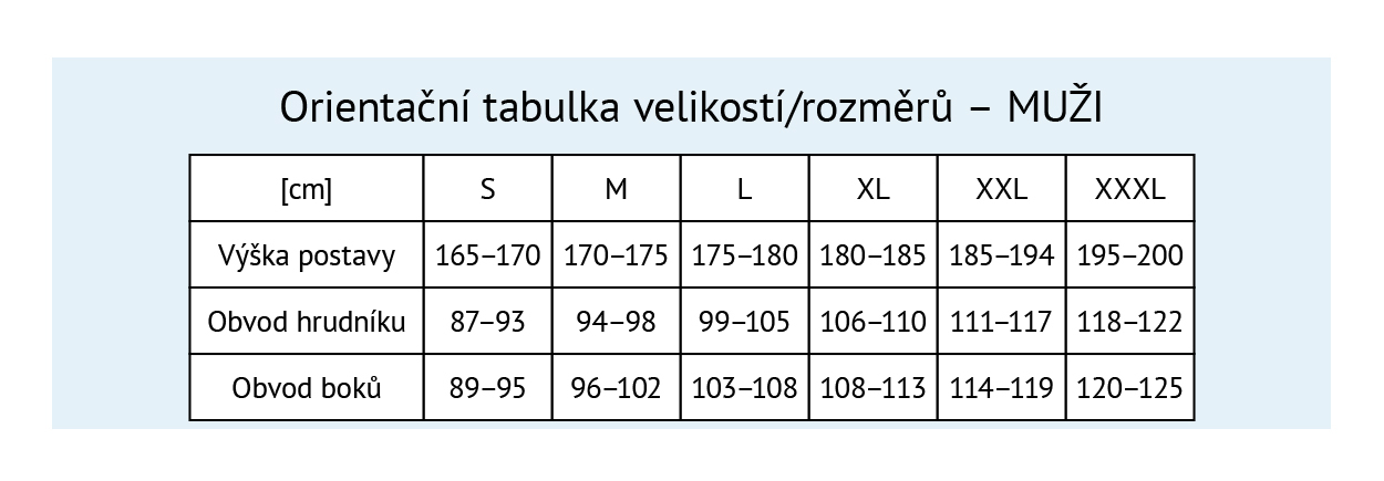 Nohavice funkčné, pánske, dlhé, úplet s vláknom coolmax, čierne, XL