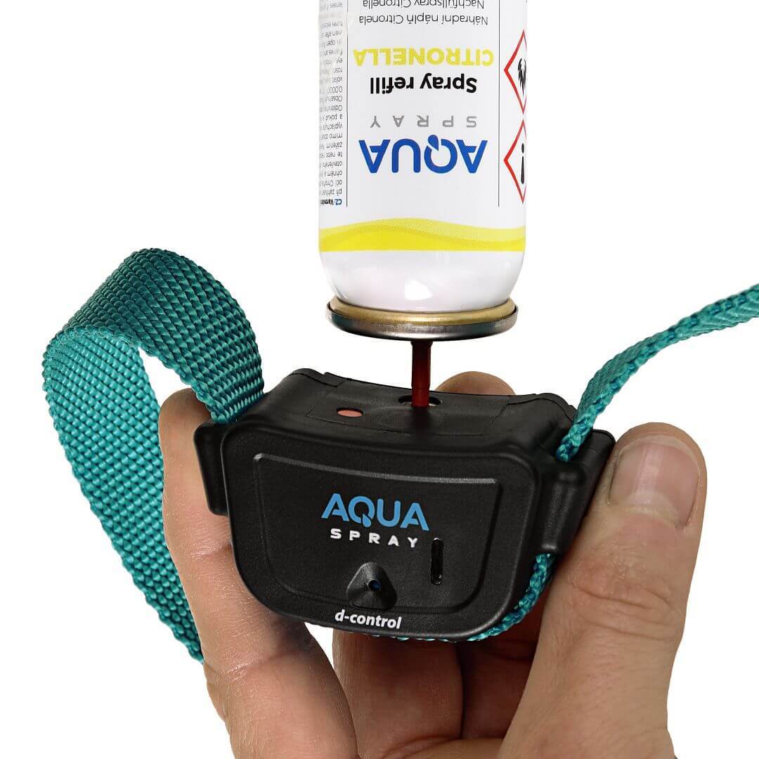 Elektronický obojok 900 AQUA spray, 2cm/max 75cm, modro-čierny