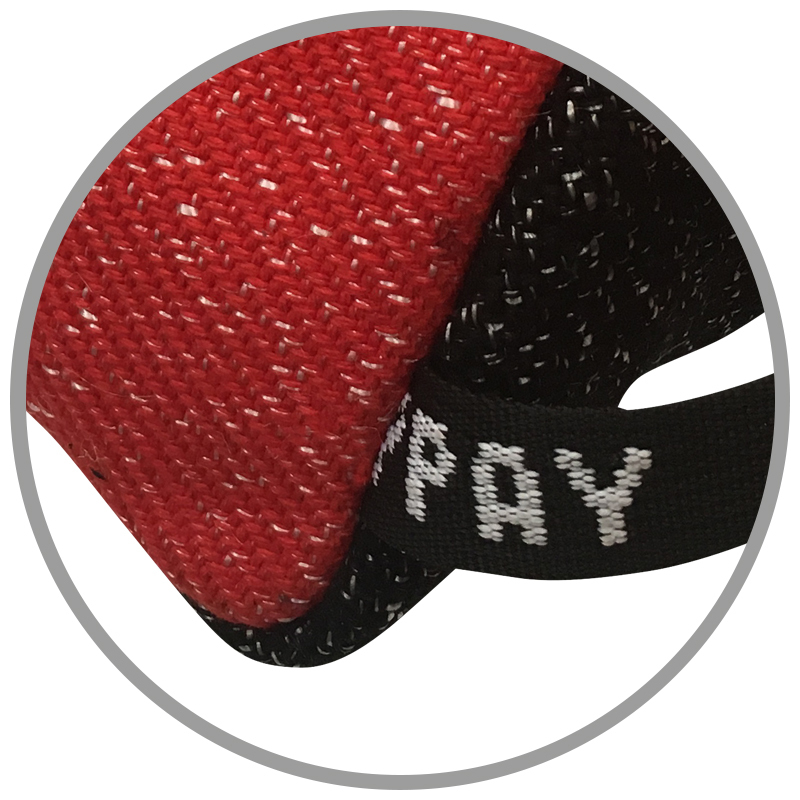 Pešek trojuholník, 2 ušká, soft, 15cm/25cm, ringový, rôzne farby
