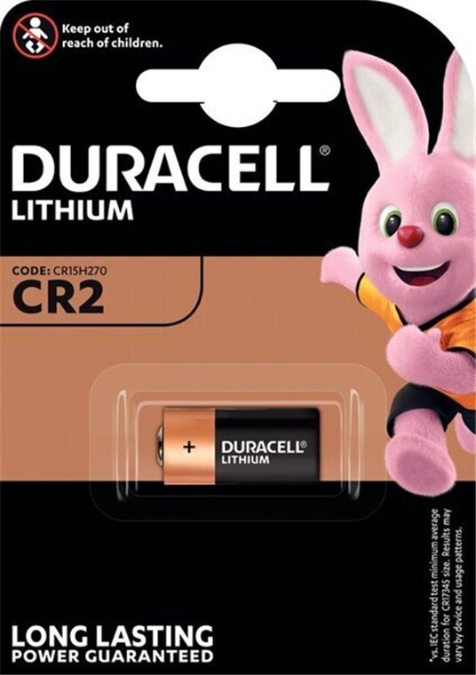 Baterka DURACELL Ultra Photo Lítiová CR2 3V (DLCR2 CR-2 5046LC) 1BL