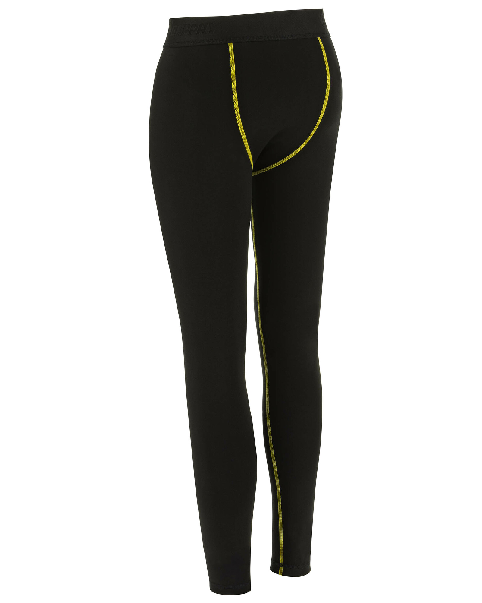 Nohavice funkčné, dámske, dlhé, úplet s vláknom coolmax, čierne, XXL