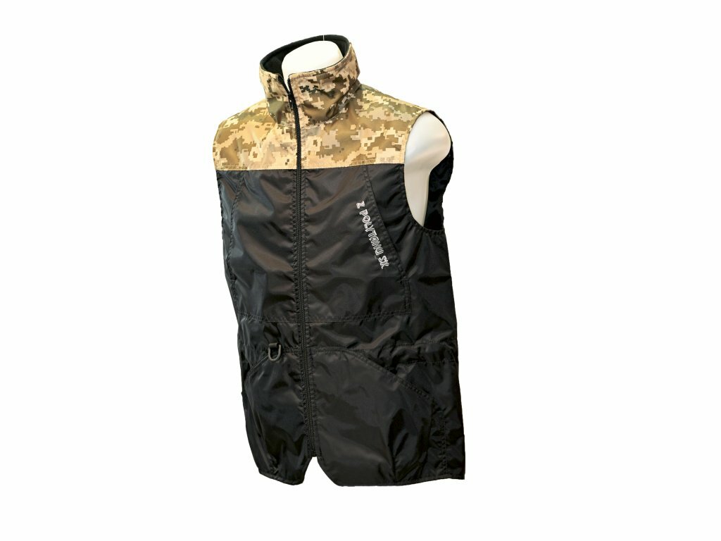 Vesta INOVA bez kapucne, celoročná, camo (maskáčová), L