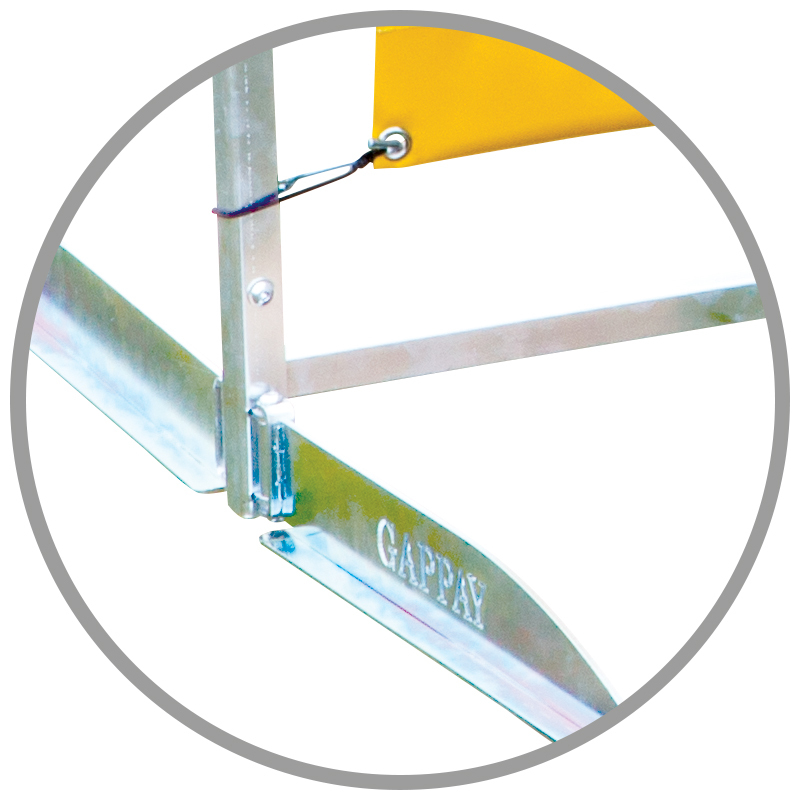 Prekážka výcviková SAFE, prenosná, plátená, bez nadstavca, 10-110x150cm