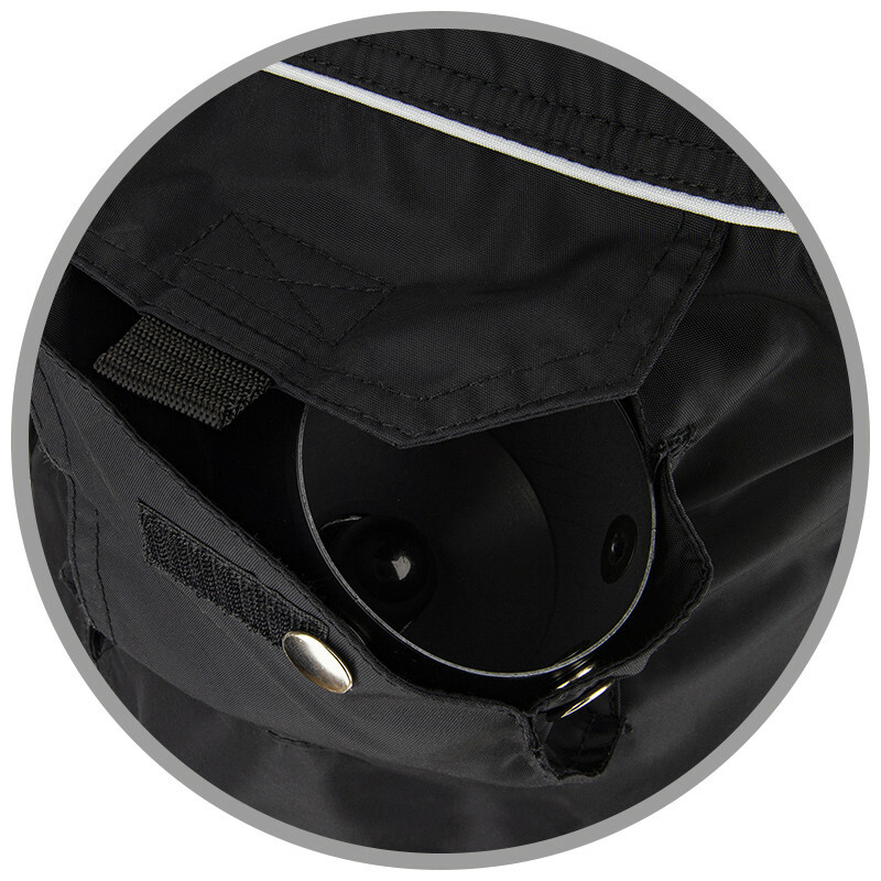 Vesta PROFI bez kapucne, s vypúšťacím systémom FONTANA, čierna XS