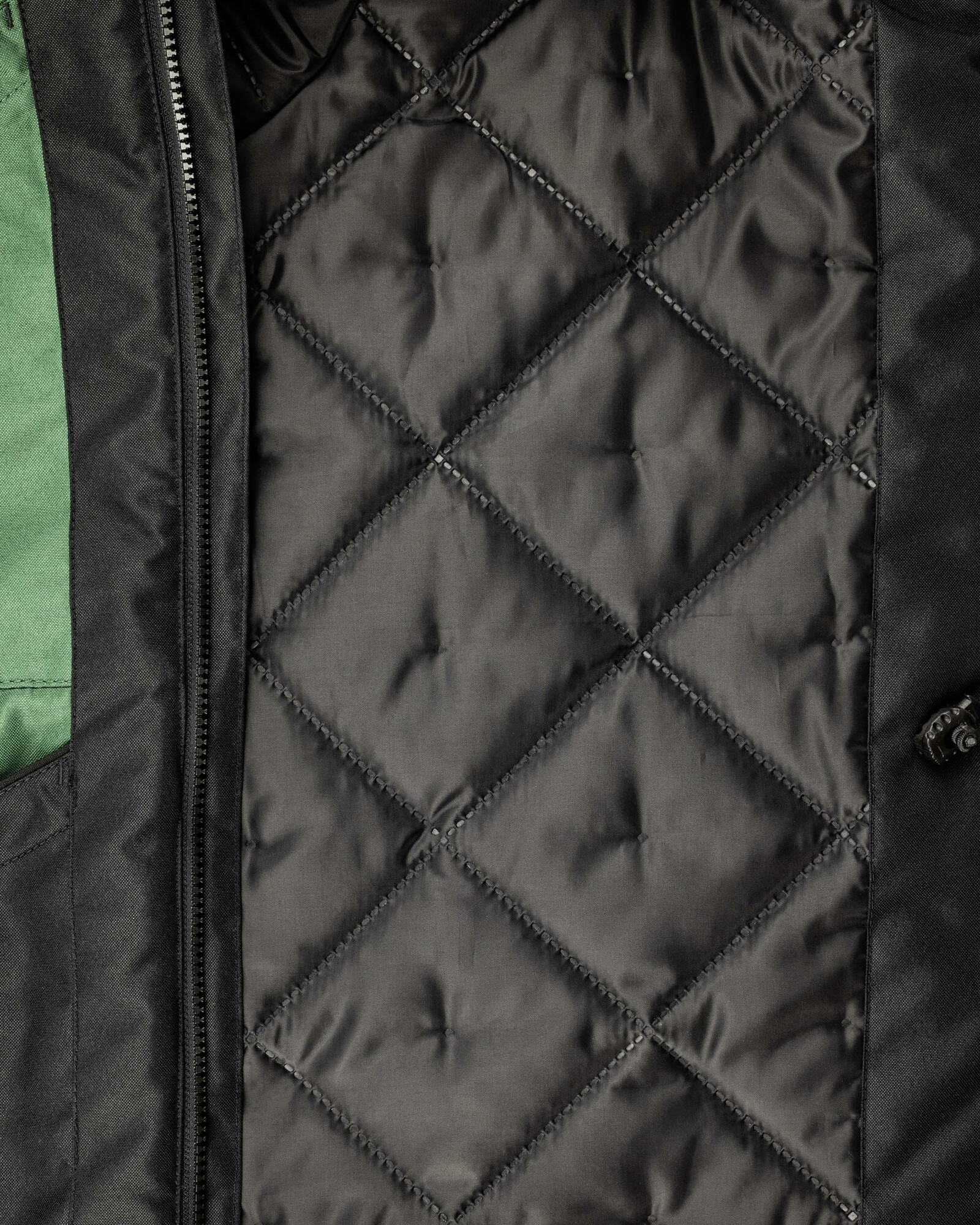 Vetrovka MODERN-THERM s kapucňou, zateplená, čierna XXL