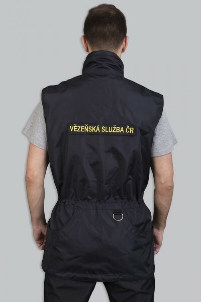 Vesta pre ozbrojené zložky, čierna XS