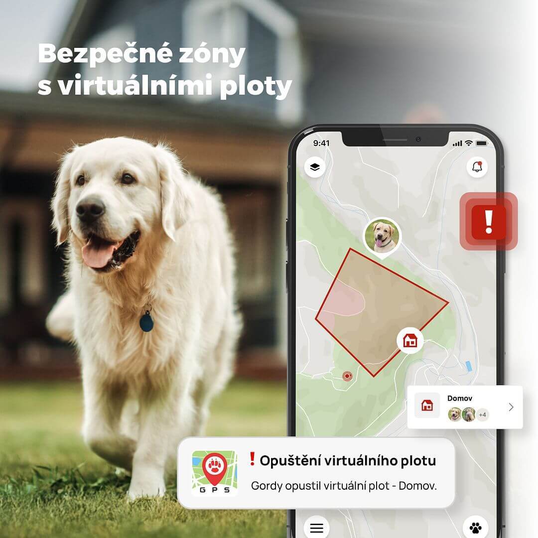 Vyhľadávacie zariadenie pre psov DOG GPS mini lokátor