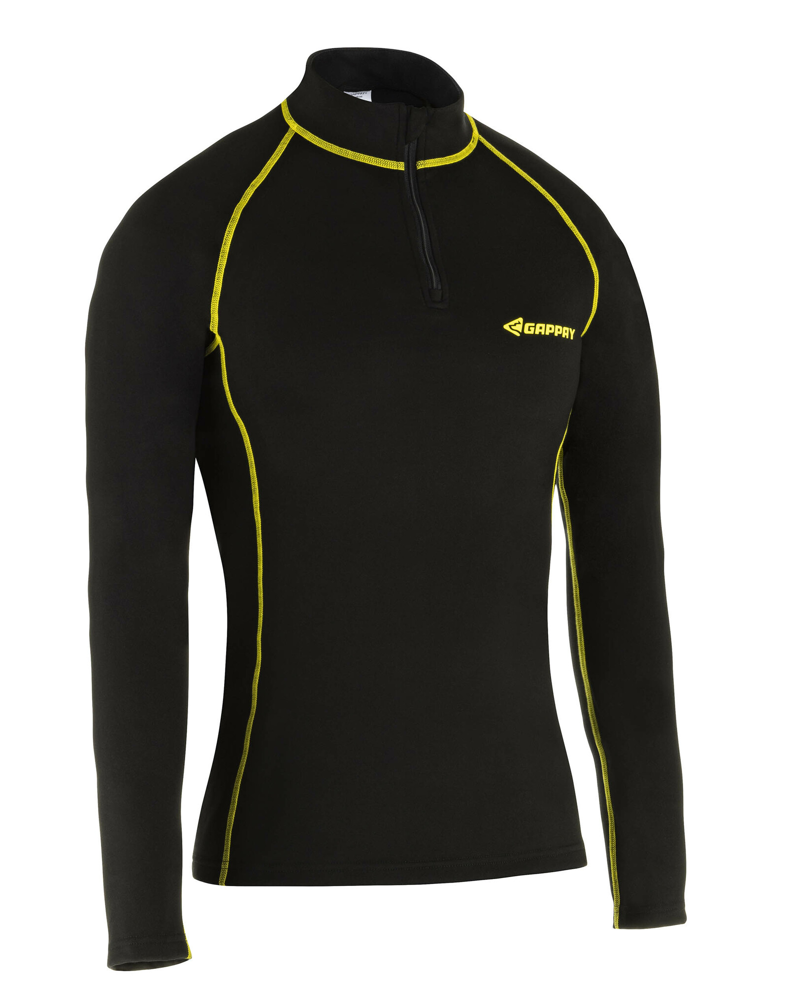 Tričko funkčné, dámske, s dlhým rukávom, úplet s vláknom coolmax, čierne, S