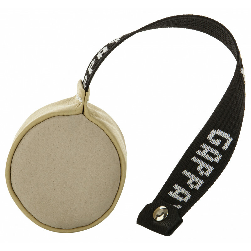 Lopta Gappay kožená s putkom, malá, s priemerom 4,5cm