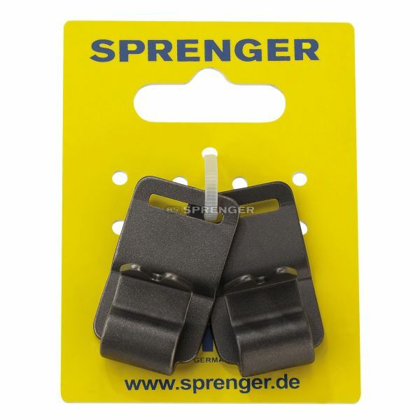 HS Náhradný osteň na obojky Neck-Tech Sport, 3cm/20mm, nerezová oceľ, čierny matný, 2ks