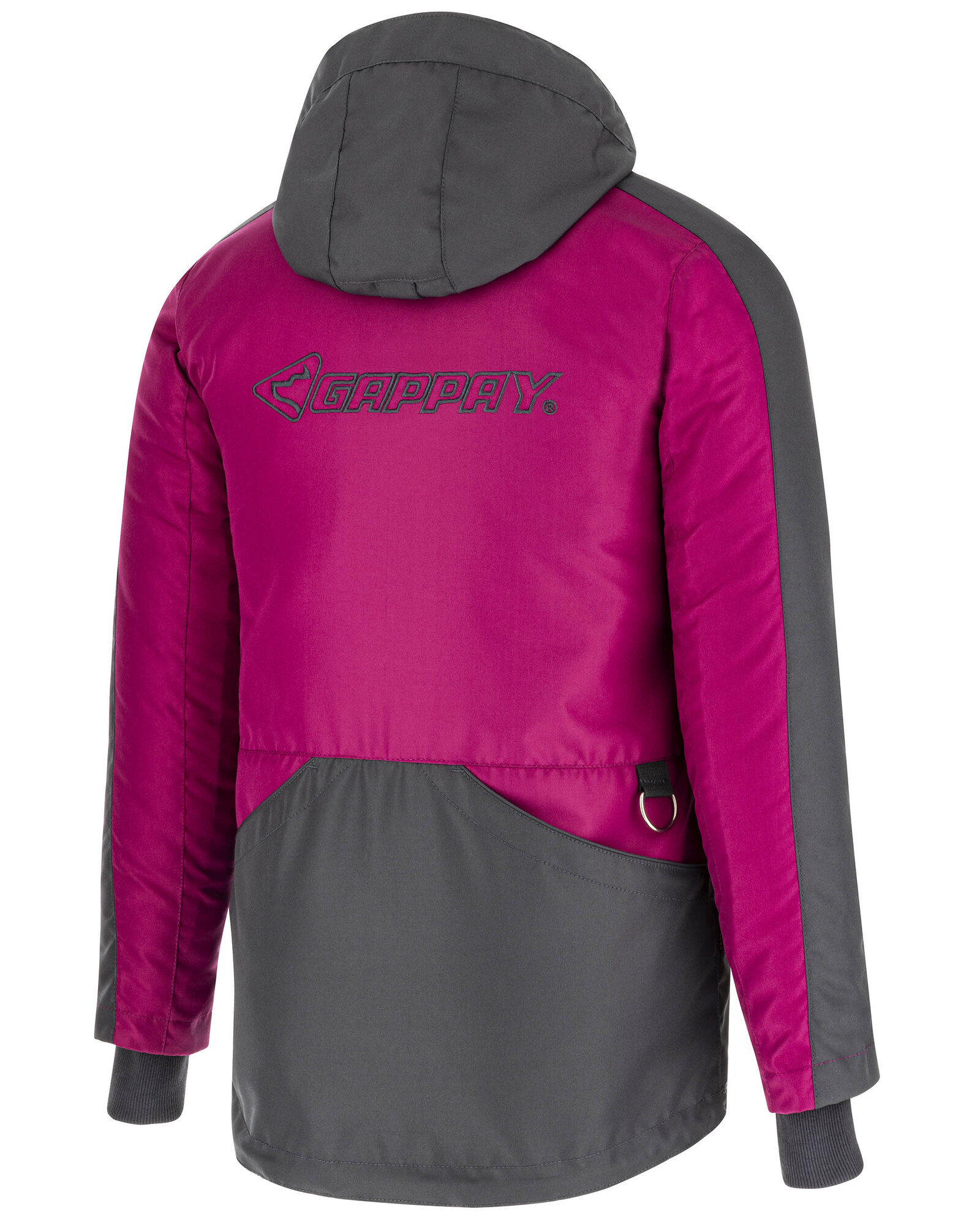 GAPPAY Vetrovka MODERN-THERM s kapucňou, dámska, zateplená, malinová, S