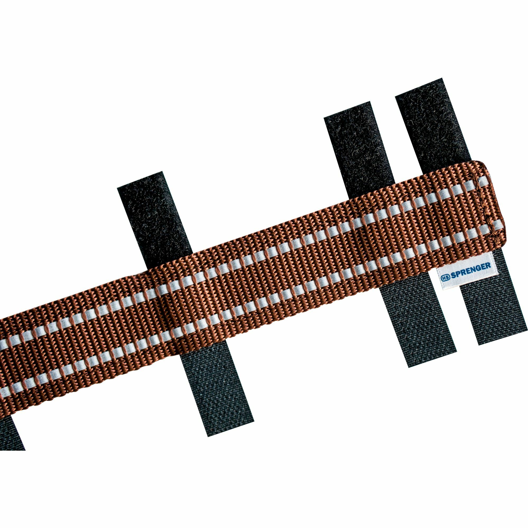 HS Kryt na ostnatý obojok ULTRA-PLUS, 3cm/46.5cm, hnedá reflexná