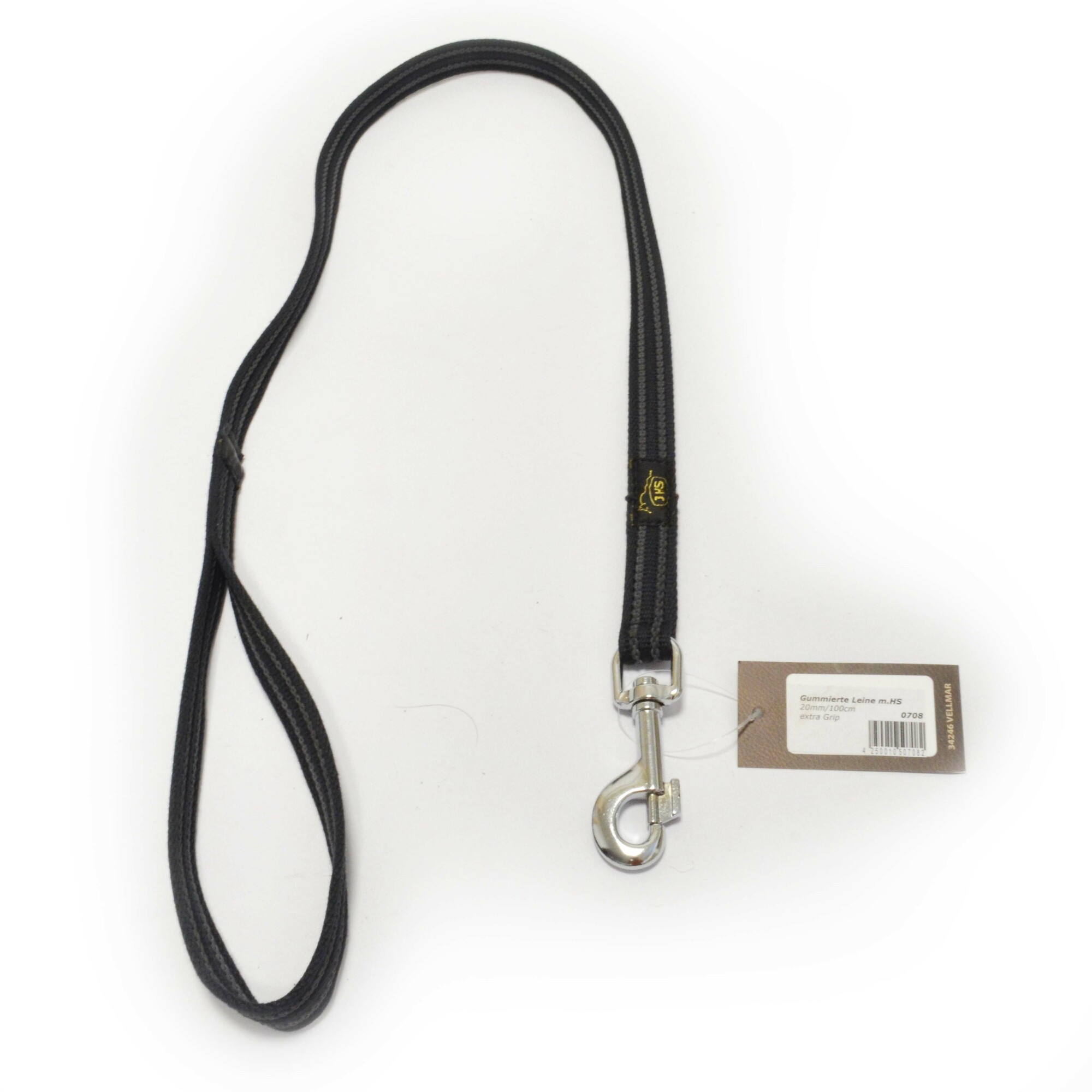 Vodítko na poslušnosť, s uškom, 20mm/100cm, extra GRIPP, pogumované