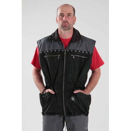 HS Obojok ostnatý ULTRA-PLUS Easy on, 3.2mm/62cm, so sťahovacou retiazkou, nerezová oceľ, čierny