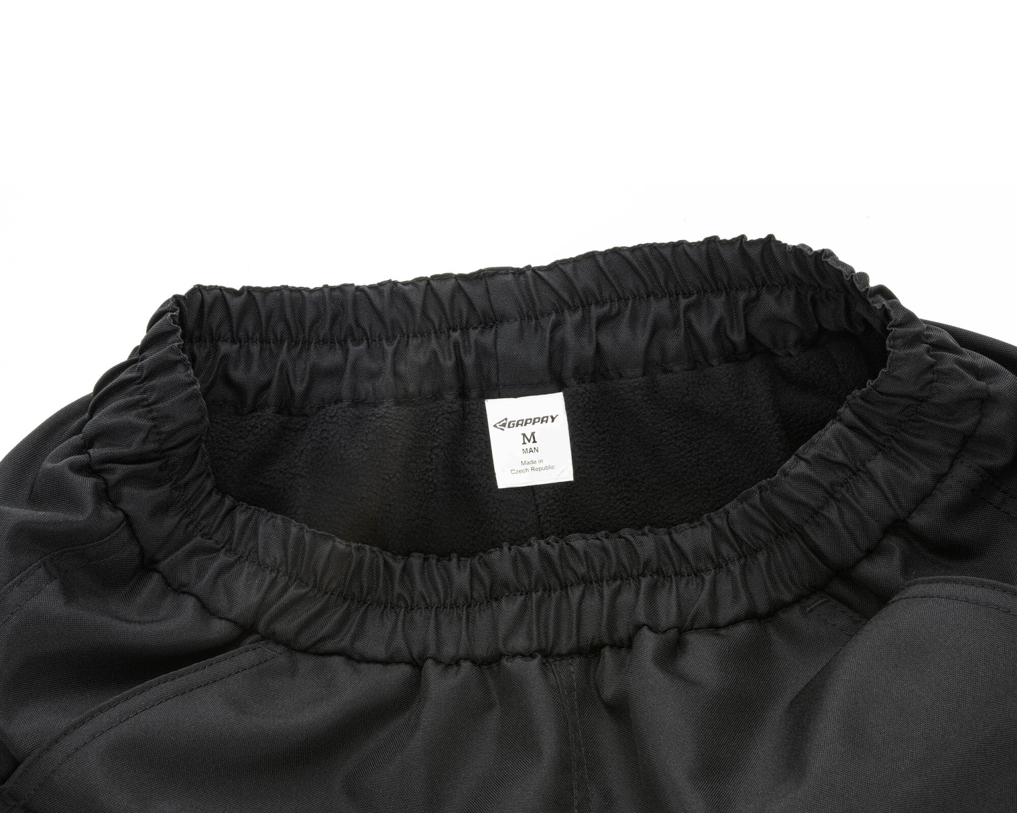 GAPPAY Nohavice MODERN–THERM, zimné, čierne, XL