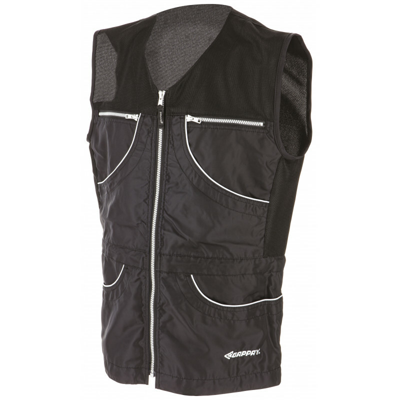 Vesta SUMMER bez kapucne, letná, čierna XS