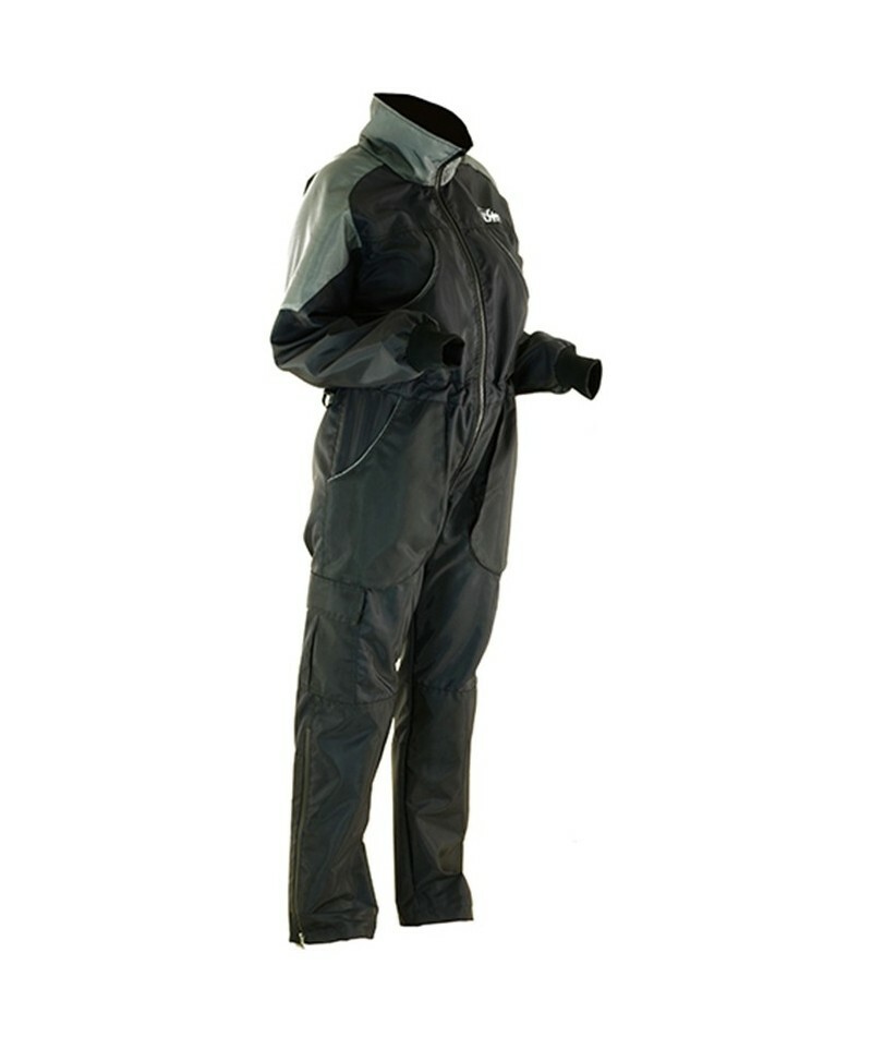 D4M | Overal treningový, nepremokavý, unisex, čierna+sivá XL