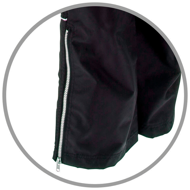 Overal ALEX nepremokavý, čierny XXL