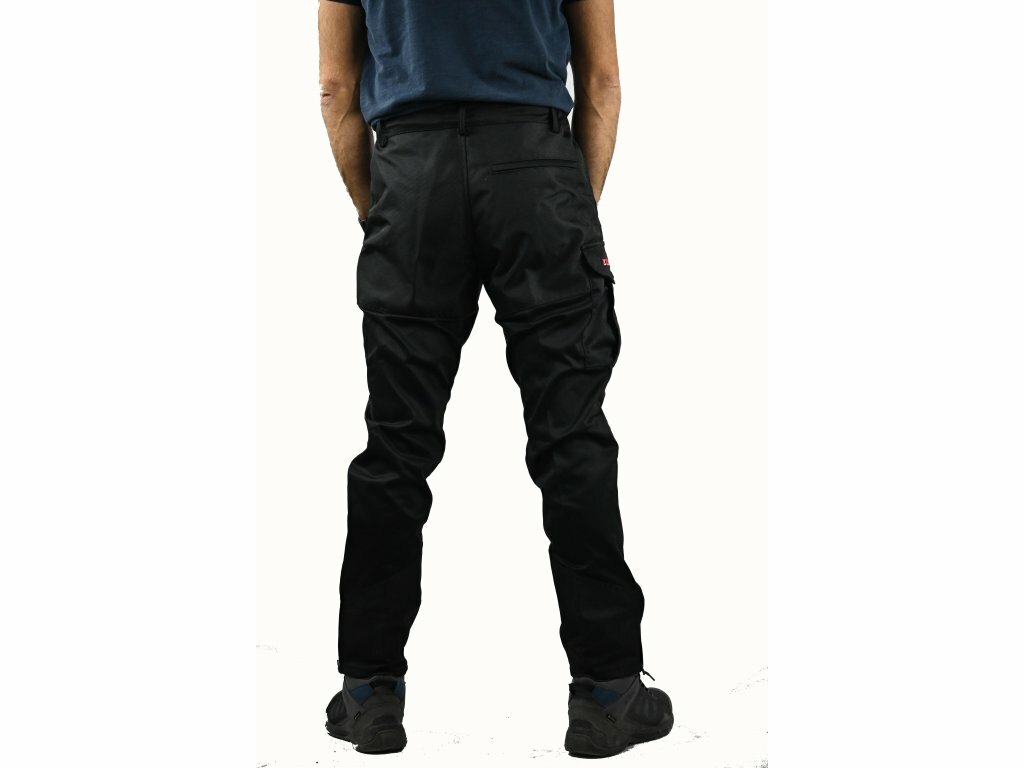 Nohavice BORA, psovodské, nepremokavé, ľahko čistiace, čierne, XXXL
