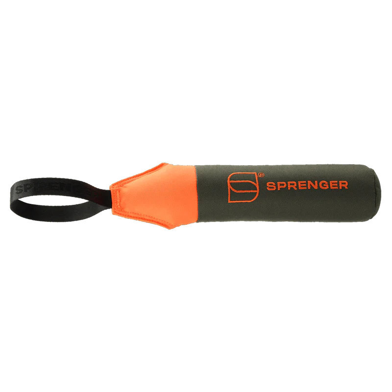 Pešek plávajúci, 1 uško, 17cm/30cm, M, mäkký, zeleno-oranžový HQ, HS