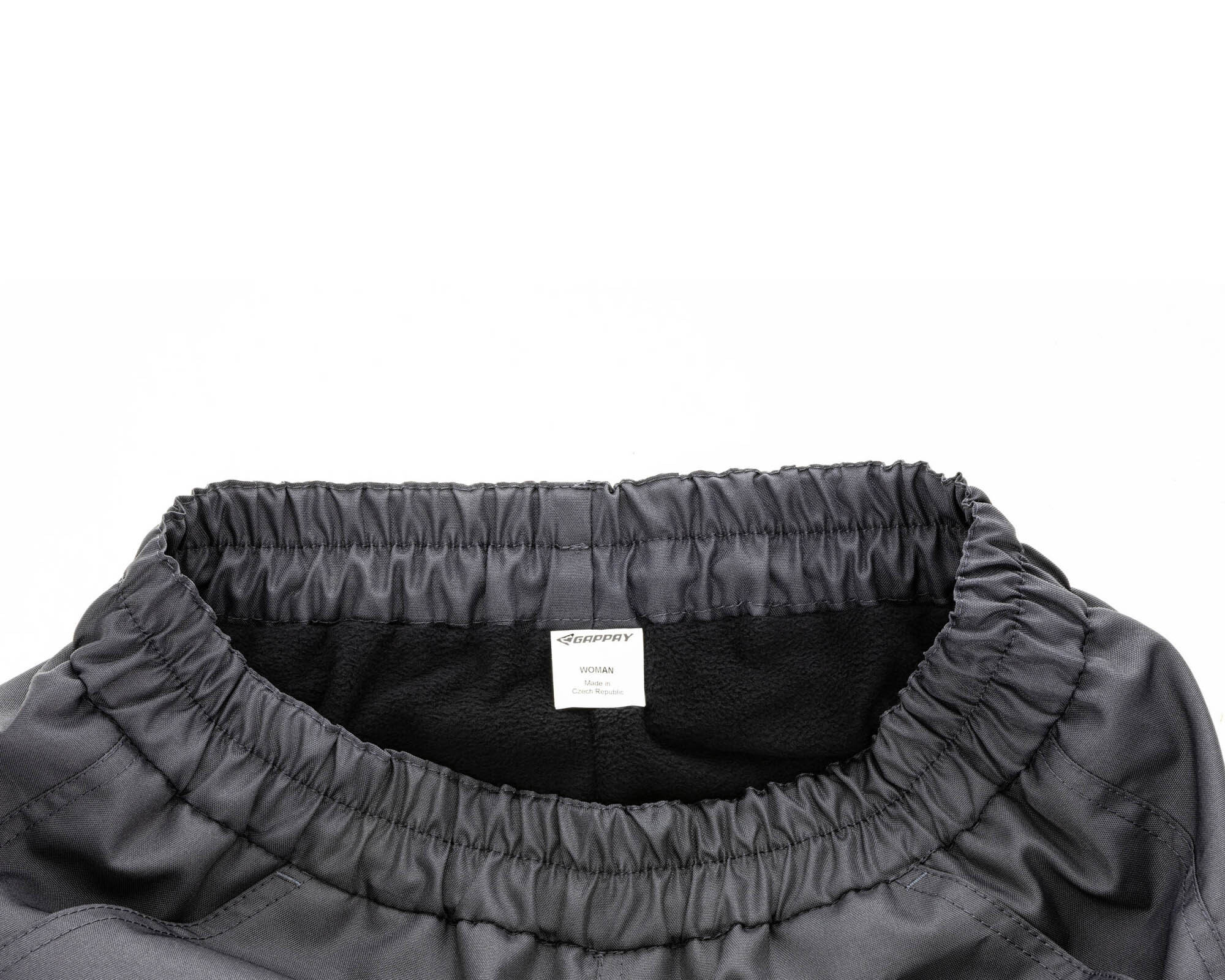 GAPPAY Nohavice MODERN–THERM, dámske, zateplené, sivé, L