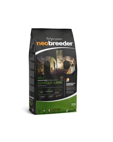 Krmivo Alleva NEO BREEDER 25/14, adult medium/maxi, jahňa, pre dospelé psy, 12kg