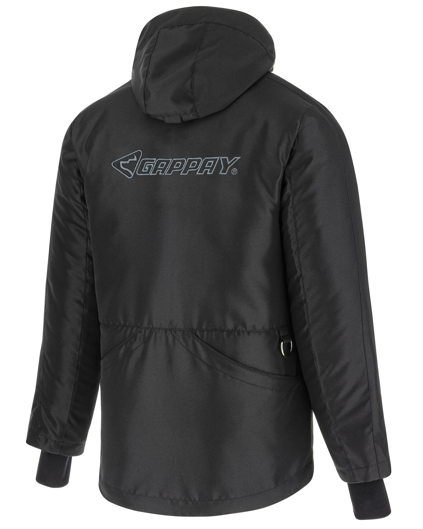 Vetrovka MODERN s kapucňou, zateplená, čierna L