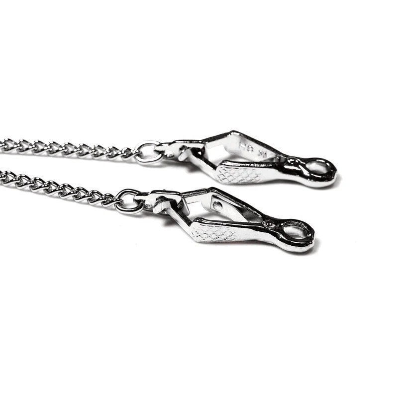 HS Sprenger | Spojovacia reťiazka, 38cm/1.5mm, pre 2 psov, štipcové karabíny, chrómovaná oceľ