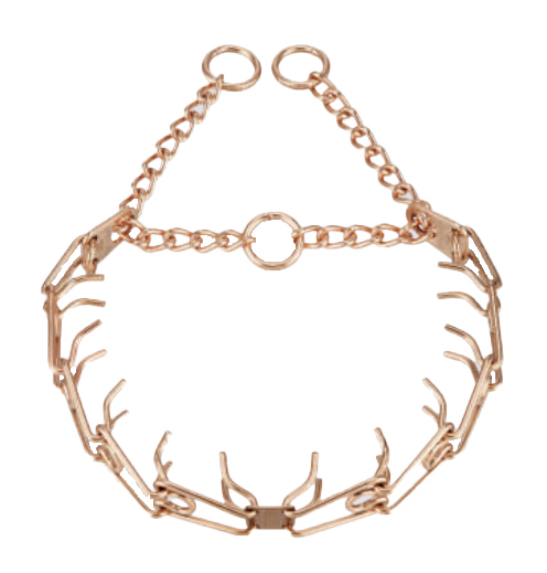 HS Obojok ostnatý ULTRA-PLUS Easy on, 2.25mm/44cm, so sťahovacou retiazkou, CUROGAN, pre malých psov