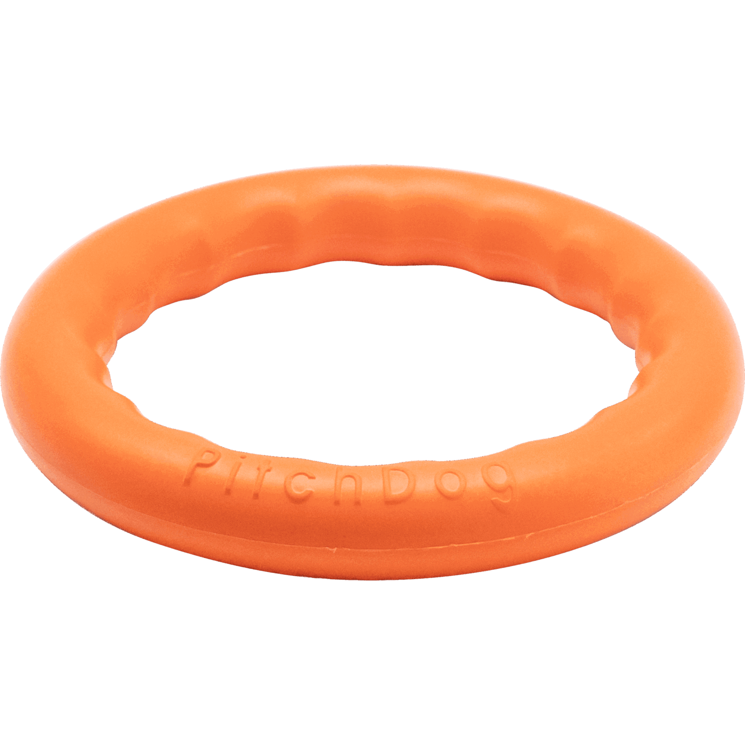 Hračka kruh (puller) plávajúci, M - 20cm, netoxický polymér, oranžový