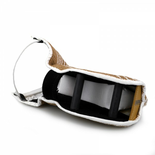 Rukáv C2 COMBI - XS, 2 rúčky a popruh, krátky, mäkký, juta