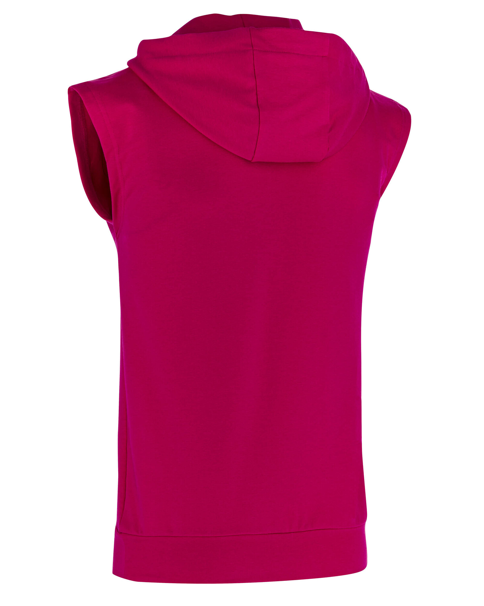 Vesta SIMPLY, dámska, s obliekaním cez hlavu, špeciálna puff potlač, tepláková, bavlna, ružová XL