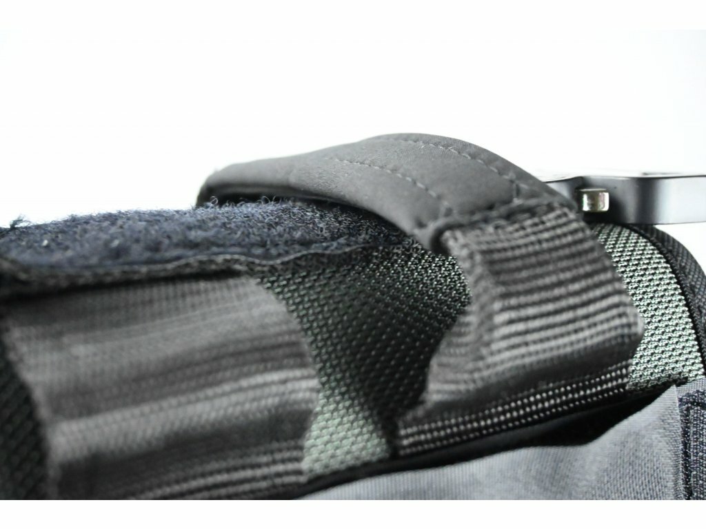 Postroj pre ozbrojené zložky SPARTAN, 2 rúčky, polstrovaný, cordura, stredný, červený