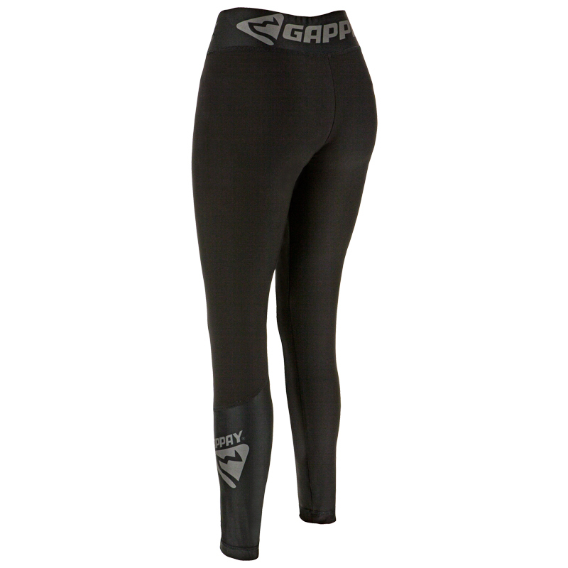 Dámske legíny, funkčné, čierna, L