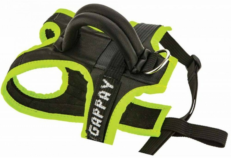 Postroj pre šteňa s rúčkou, veľký, A, 59-90cm