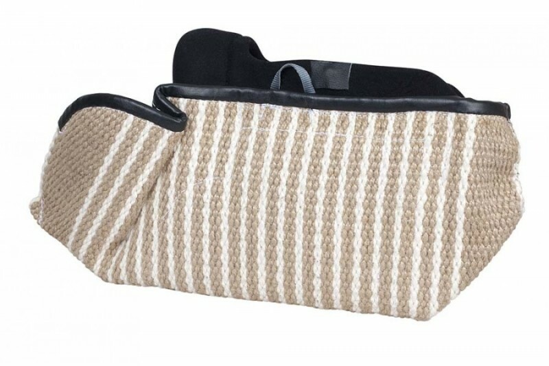 Rukáv FOX, 2 rúčky, tvrdý, skrátený, juta 3G