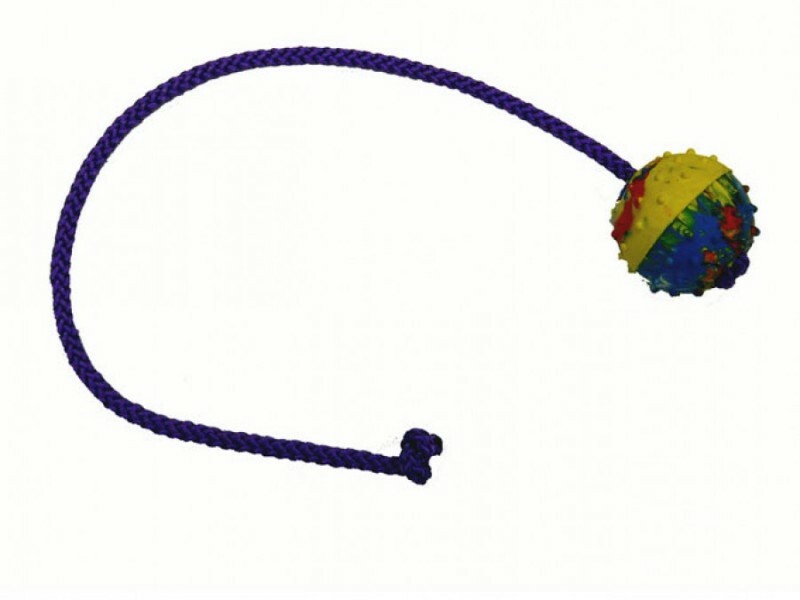 Lopta Gappay s priemerom 5cm, plná so šnúrkou 50cm