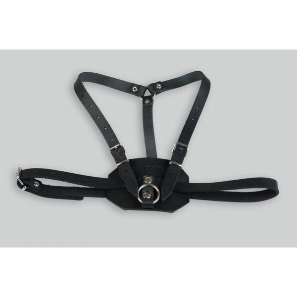 Postroj na stopu, horné vedenie, 68-86cm, koža