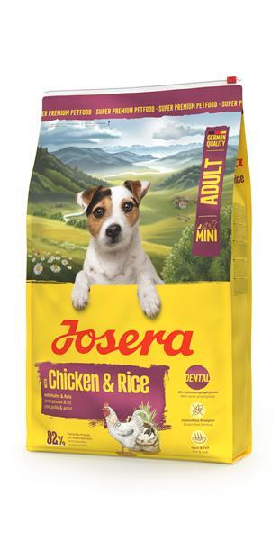 Krmivo JOSERA DOG MINI Adult Chicken & Rice 27/16, 900g