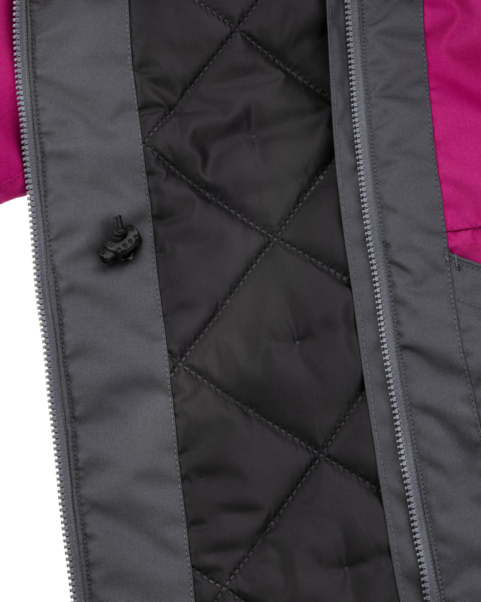 GAPPAY Vetrovka MODERN-THERM s kapucňou, dámska, zateplená, malinová, XS