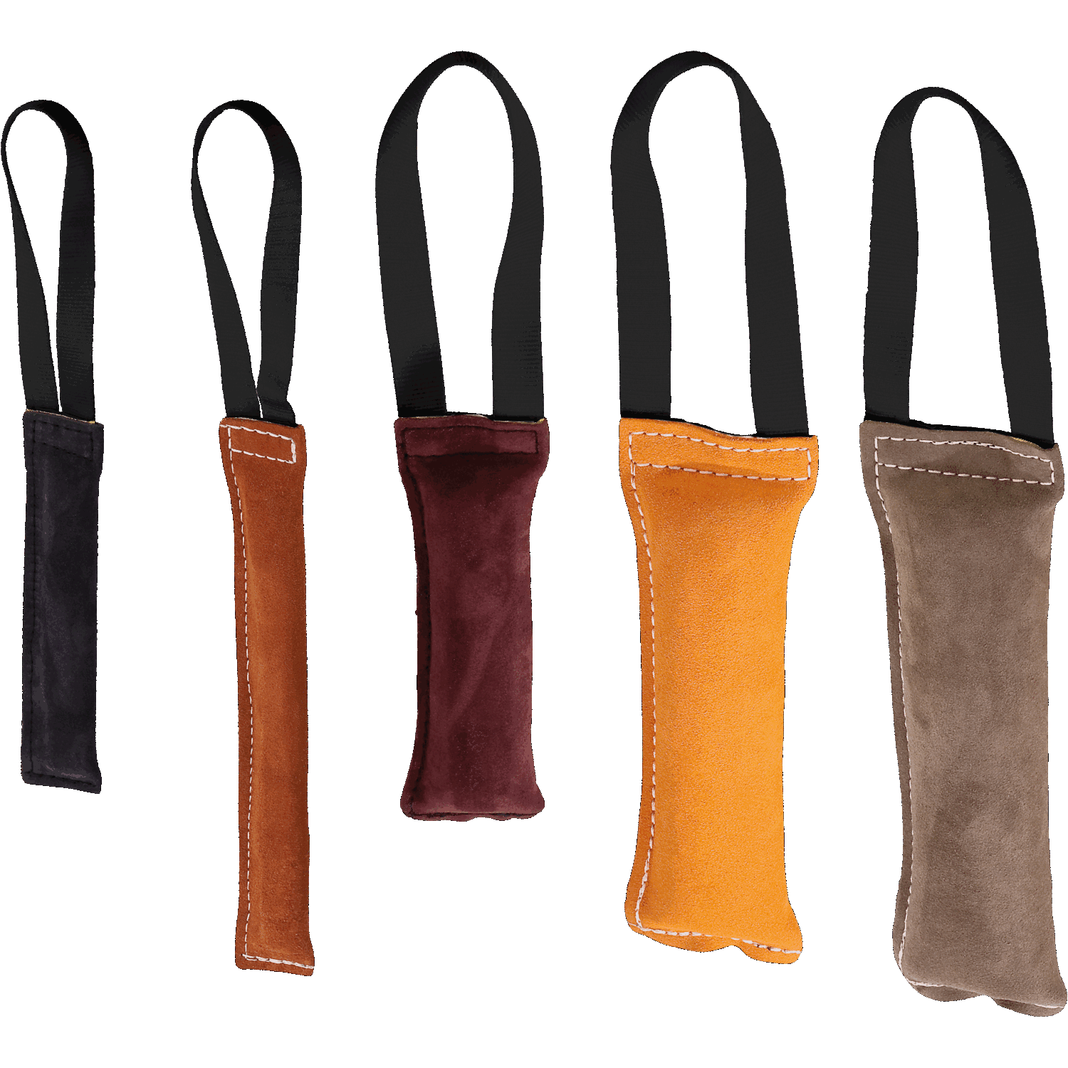 HS Pešek šitý, 1 uško, veľký, pre veľké plemená psov, 8cm/24cm, koža