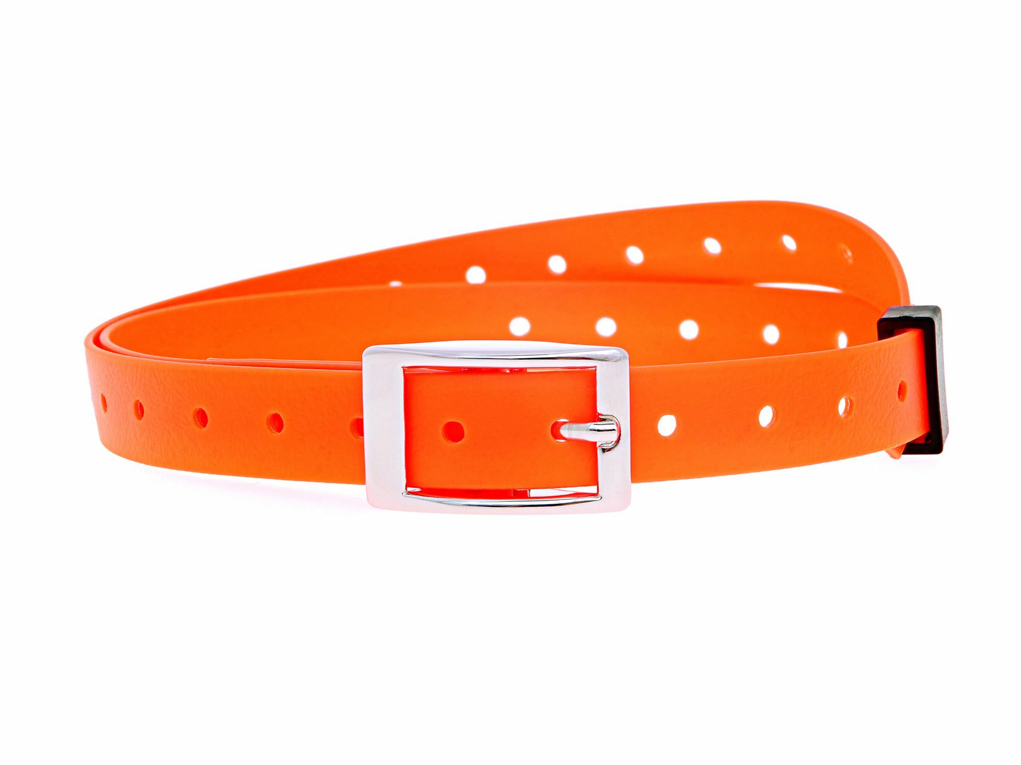 Obojok k prijímačom elektronických obojkov, 1.5cm/70cm, plastový, oranžový, matná