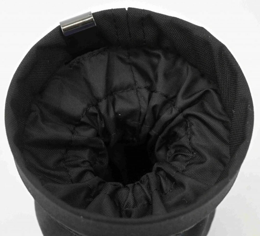 Výcviková kapsička CORDURA, kovový klip, čierna