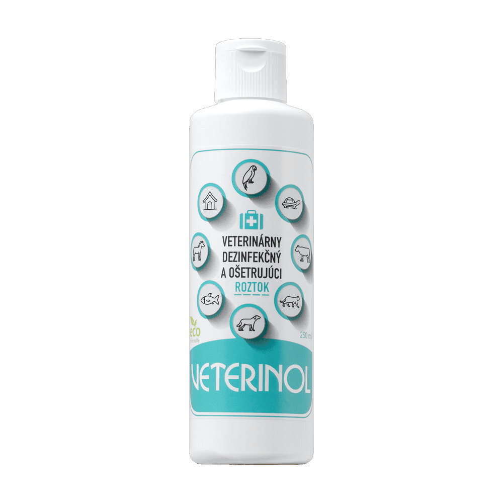 VETERINOL dezinfekčný roztok 250 ml