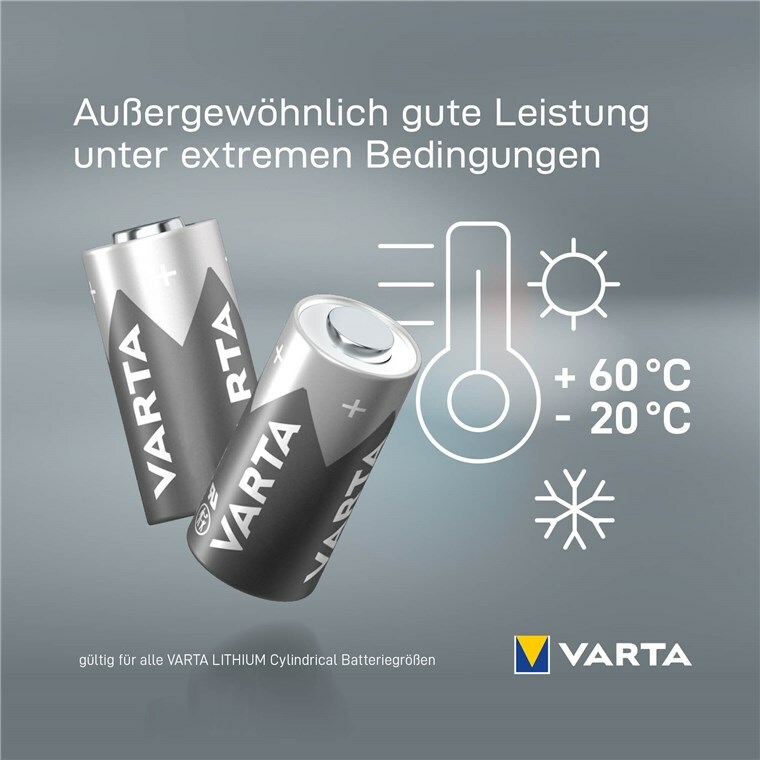Baterka VARTA Photo Lítiová CR2 3V (6206) 1BL